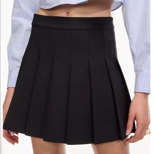 Aritzia Sunday Best Olive Micro skirt